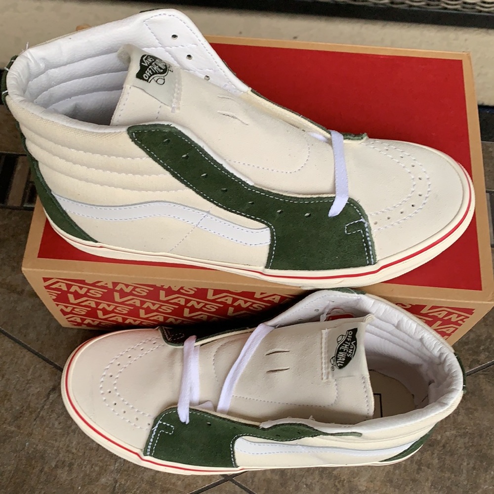 VANS SK8-HI RETRO SPORT MARSHMALLOW/BKOMBUGR MENS - Picture 6 of 16